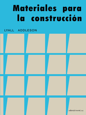 cover image of Materiales para la construcción